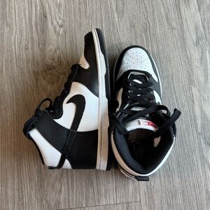 Nike Dunk High Black White Pandas